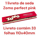 Kit Sedas Zomo + Filtro Piteira Sadhu Ultra Large + Adesivos