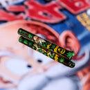 Piteira De Vidro Longa Full Print Poison - Mestre Kame