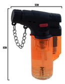 4 Maçarico Isqueiro Torch Chama Forte Mini Maçarico Culinári