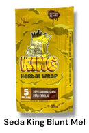 Kit 7 Packs Papel King Aromatizado Mix Sabores