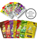 Kit 7 Packs Papel King Aromatizado Mix Sabores