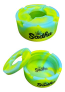 Kit Completo Com Mini Bong De Vidro + Dichavador + Cinzeiro