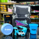 Kit Completo Com Mini Bong De Vidro + Dichavador + Cinzeiro