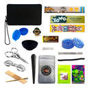 Kit Bag Case Smoking Fumo Seda Zomo Piteira Vidro