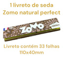 Kit Sedas Zomo + Filtro Piteira Sadhu Ultra Large + Adesivos