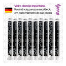 Kit 10 Piteiras De Vidro Longa 05 Mm Poison Dealer