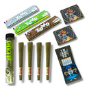 Kit Sedas Zomo + Aleda Blunt Cone + Piteiras De Papel Sadhu