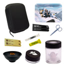 Kit Case Slick De Vidro Cuia Silicone Tesoura Seda Piteira P