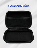 Kit Case Dichavador Slick Cuia Seda Tesoura Piteira Fitro