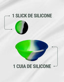 Kit Case Dichavador Slick Cuia Seda Tesoura Piteira Fitro