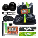 Kit Case G Cuia Piteira Vidro Slick Tabacaria Seda
