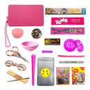 Kit Bag Case Smoking Fumo Seda Zomo Piteira Vidro