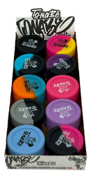 Caixa 10 Slicks Silicone Colorido To Na Bê 5ml Armazenagem Prática