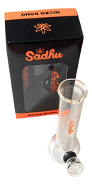Micro Bong De Vidro Borossilicato Sadhu Pipe 8,5cm 12,3g