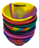 Caixa 8 Cuias Silicone Sessãozada Colorido Resistente ao Calor