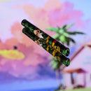 Piteira De Vidro Longa Full Print Poison - Mestre Kame