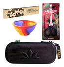 Kit Tabacaria Básico Case Puff Seda Zomo Tesoura Cuia Abdz