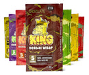 Kit 7 Packs Papel King Aromatizado Mix Sabores
