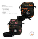 Shoulder Bag Sadhu Clássica 3 Divisórias Zíper Sessão Style
