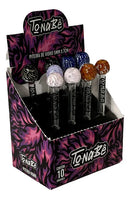 Caixa Piteira De Vidro Bocal Bolinha To Na Bê C/10 Unidades