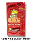 Kit 7 Packs Papel King Aromatizado Mix Sabores