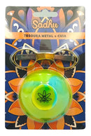 Kit Tesoura De Metal Dobrável + Cuia De Silicone Sadhu