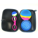 Kit 1 conjunto de recipientes de silicone antiaderentes, caixa de armazenamento de óleo
