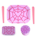 5 Pcs Kit Rosa Spider