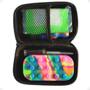 6 Pcs Kit Bag case com slicks de silicone
