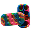 6 Pcs Kit Bag case com slicks de silicone