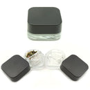 1 Kit Recipiente de cremas com 5 frascos de vidro 9ml