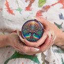 Dichavador de metal Árvore da Vida Design giratório Trippy