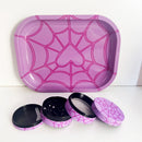 5 Pcs Kit Rosa Spider