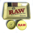 Kit de bandeja RAW de rolamento de tabaco de metal, 18x12.5cm, 60mm