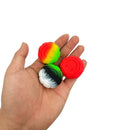 10 Pcs 6ml Slicks de silicone em forma de abóbora pequena caixa de óleo portátil