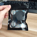 4 Pcs Kit Preto de Silicone