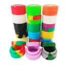 10Pcs Recipiente de silicone armazenamento 5ml
