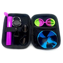 KIT 1 conjunto de recipientes de silicone antiaderentes, frascos, tesoura, tigela de silicone