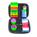 Conjunto de 1 Peça com Diferentes Tipos de Potes de Silicone Antiaderentes