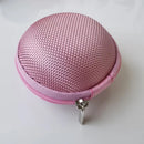 9 Pcs Kit Portátil rosa coração redondo