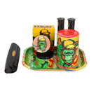 Kit Monkey Smoke com Bag à prova de cheiro Sativa