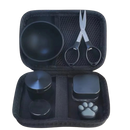Kit Set Frascos de Silicone antiaderente com Dichavador de metal + Tesoura e Slick